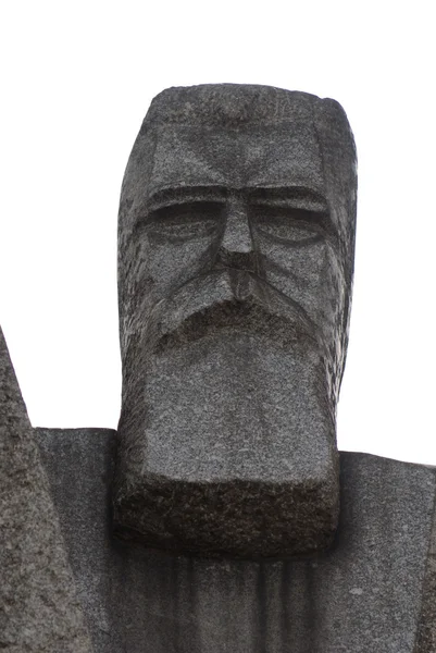 Μαρξ - Ένγκελς - κομμουνιστικό μνημείο - ενθύμιο πάρκο - Βουδαπέστη — Φωτογραφία Αρχείου
