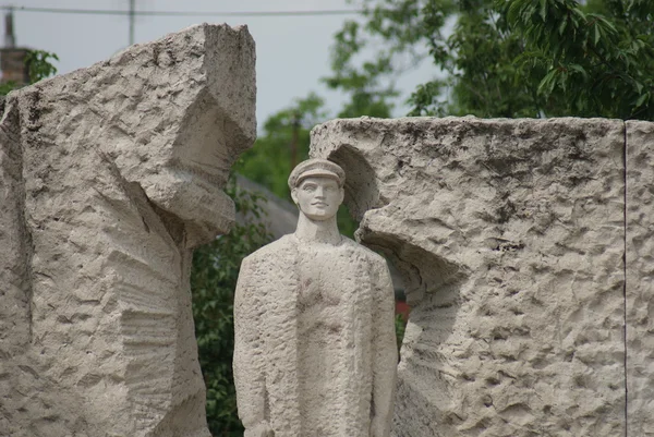 Wyzwolenia kamień - memento park - Budapeszt — Zdjęcie stockowe