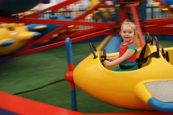 Bambino a Funfair — Foto Stock