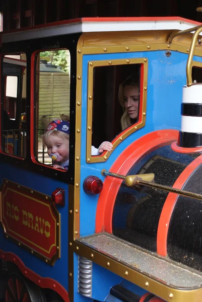 Infant at the Funfair — Stock Photo, Image