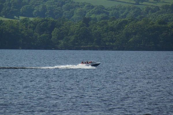 Boating at Loch Lomond — Stock Photo, Image
