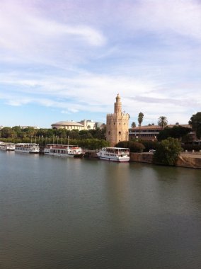 River Guadalquivir - Sevilla Spain clipart