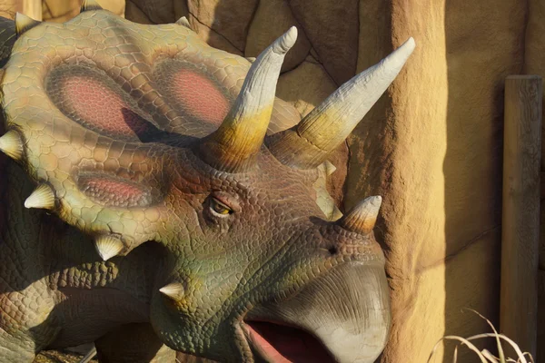A Triceratops - a triceratops horridus részét képezi — Stock Fotó