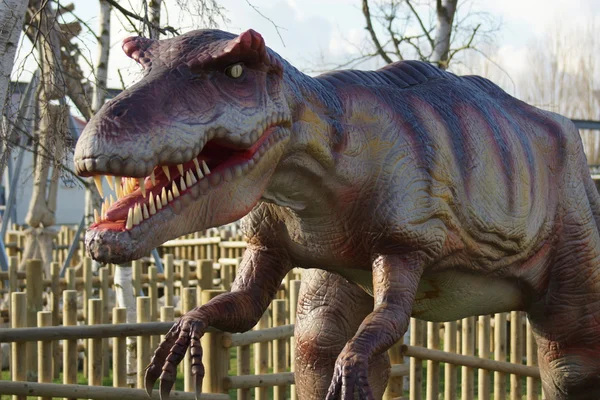 Allosaurus - Фріліс Allosaurus — стокове фото