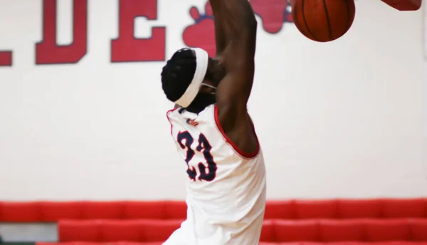 West Islip Nueva York Estados Unidos Febrero 2022 Jugador Baloncesto —  Fotos de Stock