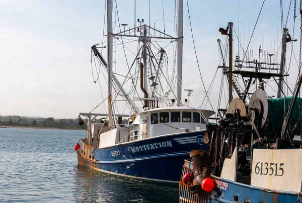 Narragansett Rhode Island Usa June 2021 Commercial Fishing Boat Motivation — Foto de Stock