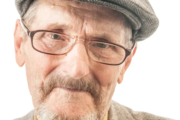 Yaşlı bir adamın portresi.