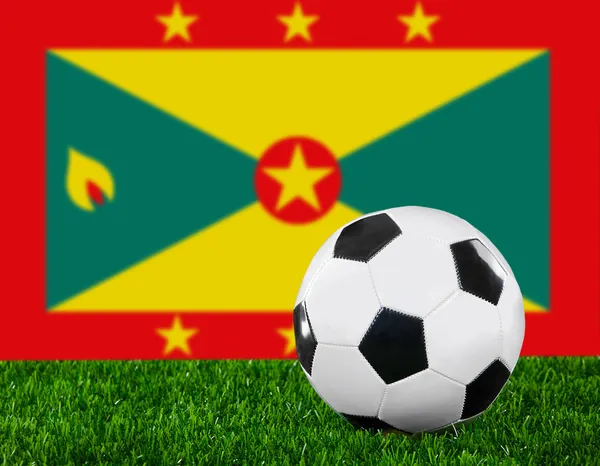 The Grenada flag — Stock Photo, Image