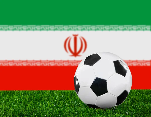 Den iranska flaggan — Stockfoto