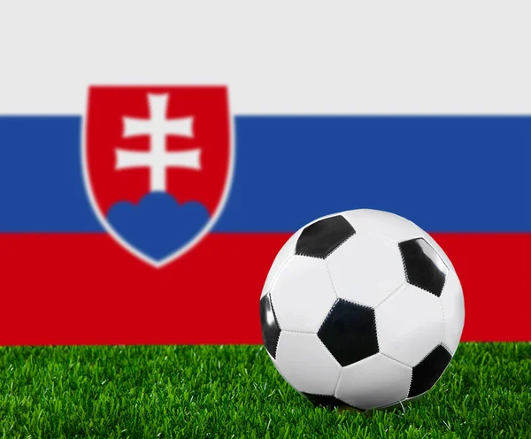 La bandera de Eslovaquia — Foto de Stock