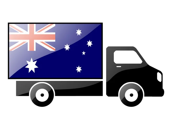 La bandera australiana — Foto de Stock