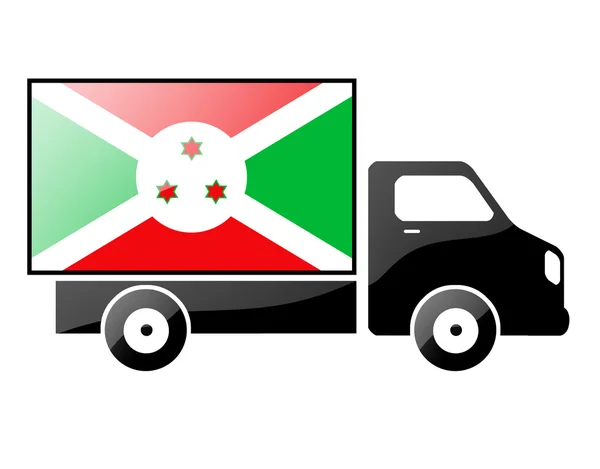 La bandera de Burundi —  Fotos de Stock