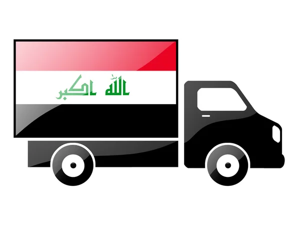 The Iraqi flag — Stock Photo, Image