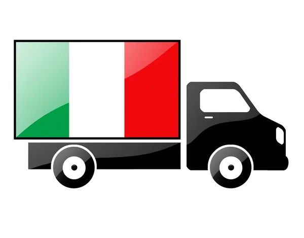 De Italiaanse vlag — Stockfoto