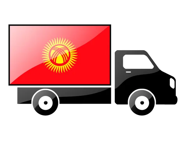 The Kyrgyz Flag — Stock Photo, Image