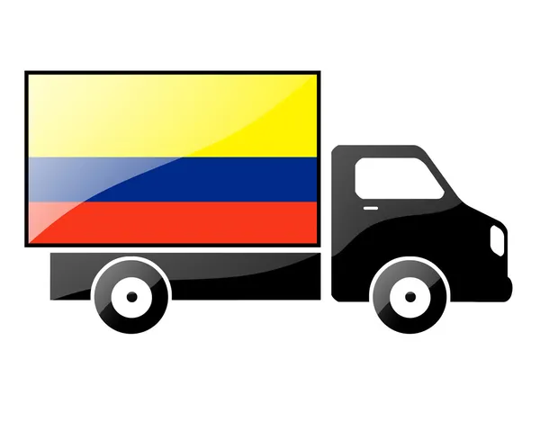 De Colombiaanse vlag — Stockfoto