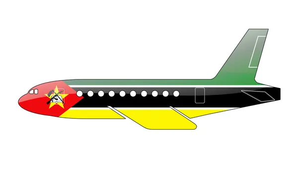 모잠비크의 국기 — 스톡 사진