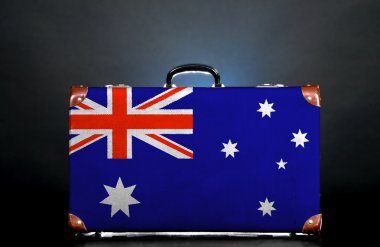 The Australian flag clipart