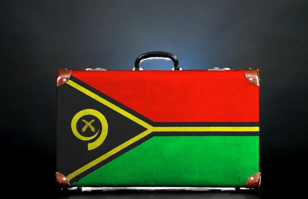 La bandera de Vanuatu — Foto de Stock