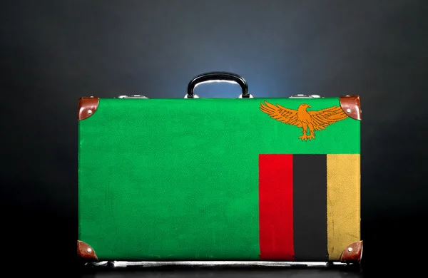 La bandera de Zambia — Foto de Stock