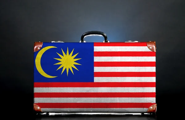 La bandera de Malasia — Foto de Stock