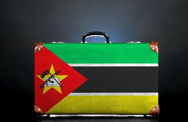 De vlag van mozambique — Stockfoto