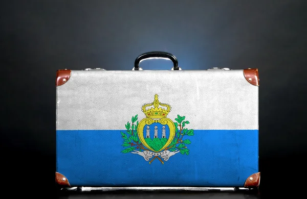 La bandera de San Marino — Foto de Stock