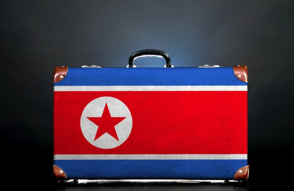 Bandeira da Coreia do Norte — Fotografia de Stock