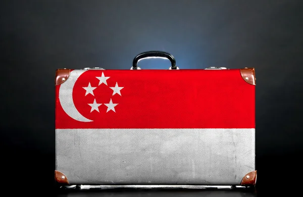 Flaggan singapore — Stockfoto