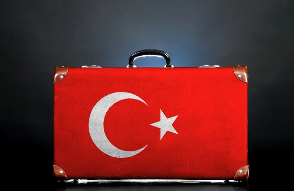 The Turkish flag — Stock Photo, Image