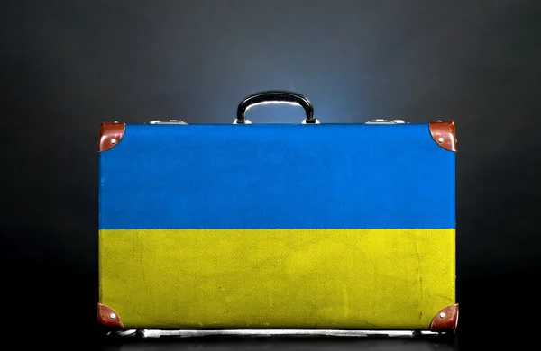 The Ukrainian flag — Stock Photo, Image