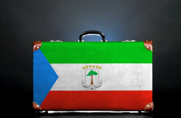 The Equatorial Guinea flag — Stock Photo, Image