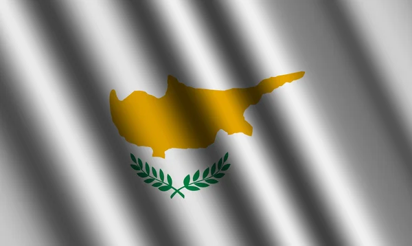 La bandiera cipriota — Foto Stock