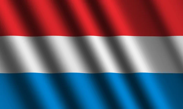 Bendera Luxembourg — Stok Foto