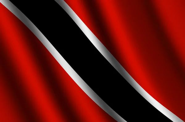 La bandiera di Trinidad e Tobago — Foto Stock