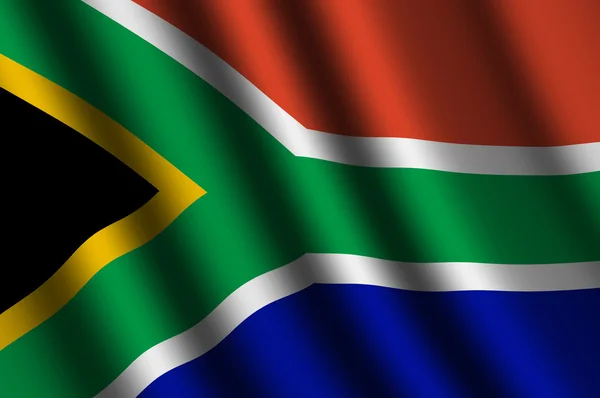 The South African Republic flag — Stock Photo, Image