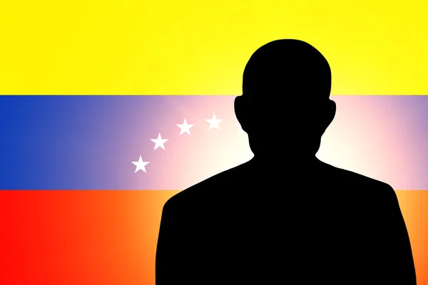 La bandiera venezuelana — Foto Stock