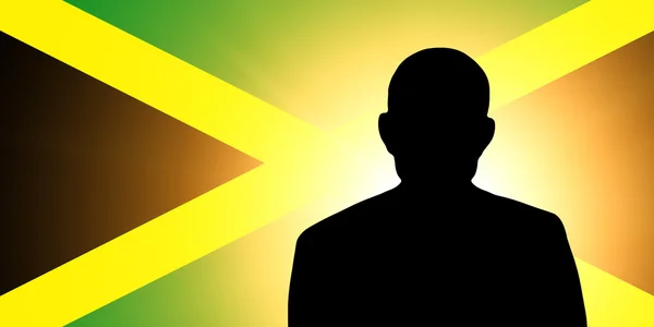 Флаг Ямайки — стоковое фото