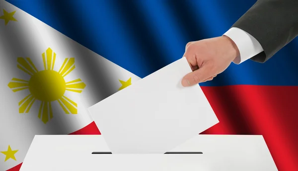 The Philippines flag — Stock Photo, Image