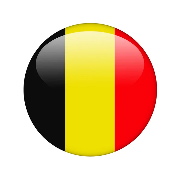 De Belgische vlag — Stockfoto