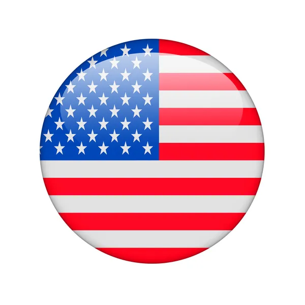 Usa flaggan — Stockfoto