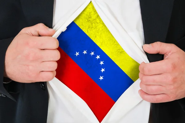 La bandiera venezuelana — Foto Stock