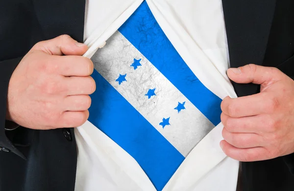 The Honduran flag — Stock Photo, Image