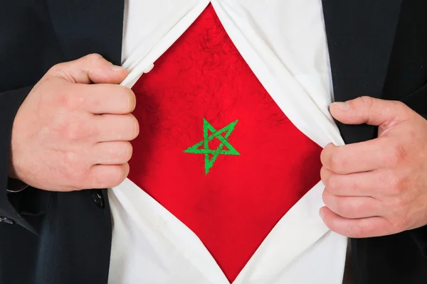 Le drapeau marocain — Photo