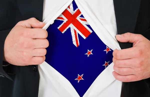 The New Zealand flag — Stock Photo, Image