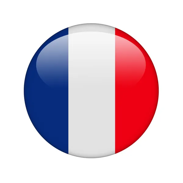 La bandiera francese Fotografia Stock