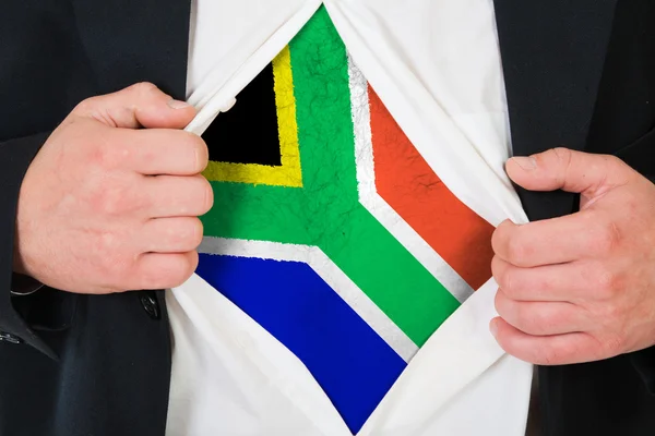 The South African Republic flag — Stock Photo, Image