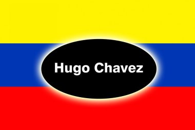 The Venezuelan flag in mourning style clipart