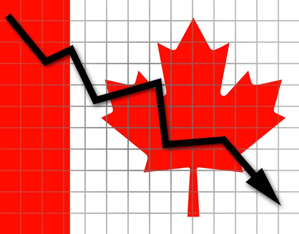 La bandera canadiense —  Fotos de Stock