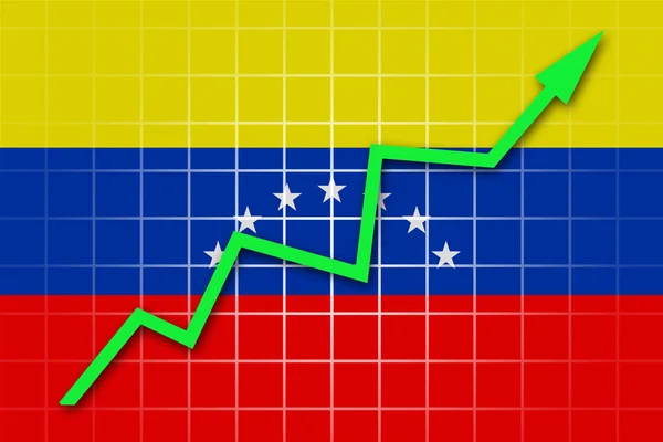 The Venezuelan flag — Stock Photo, Image